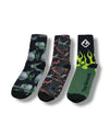 Trio Socks, Space, Floyd, The Ground
