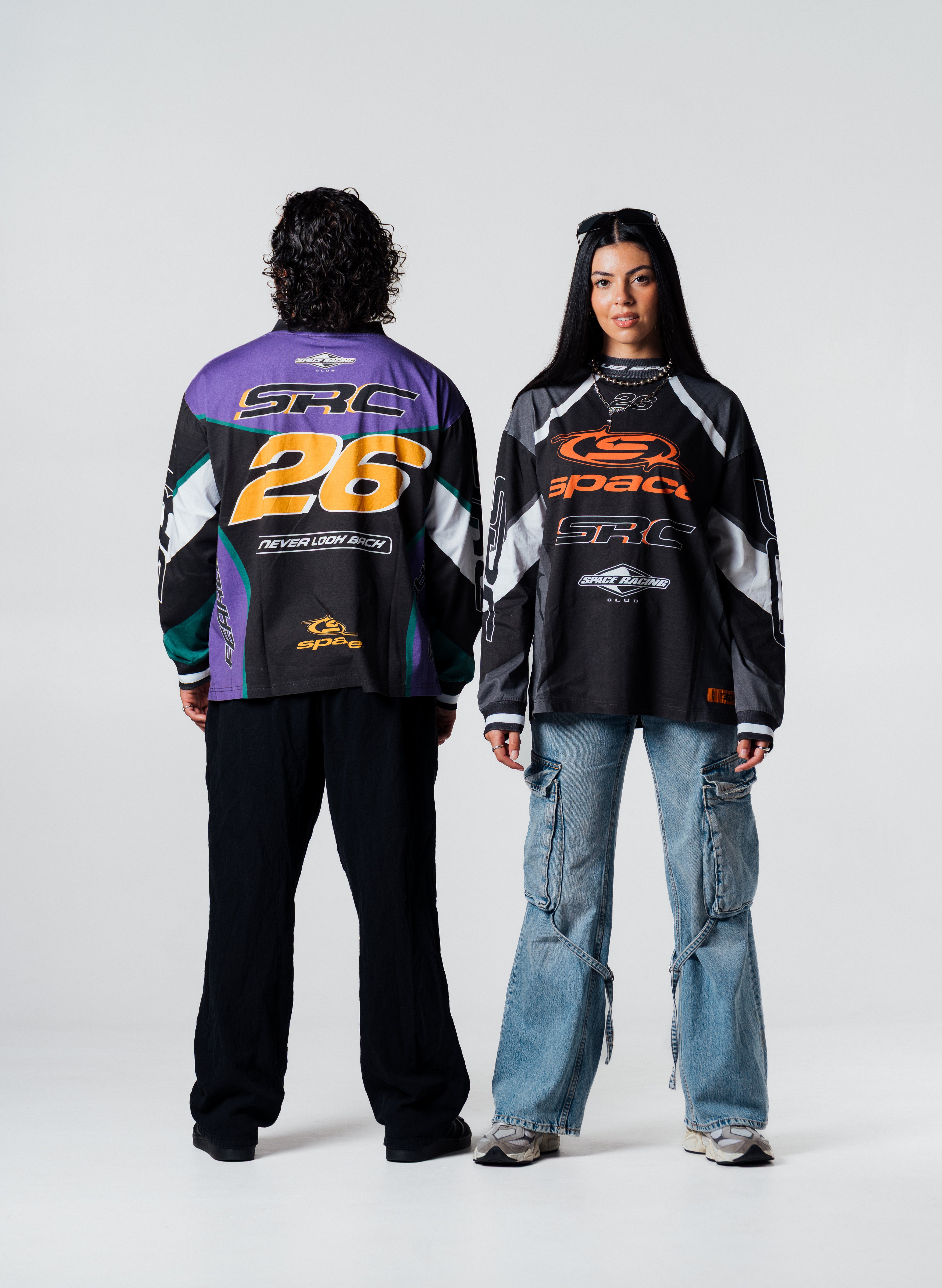 SPACE RACING CLUB MOTO JERSEY-PURPLE