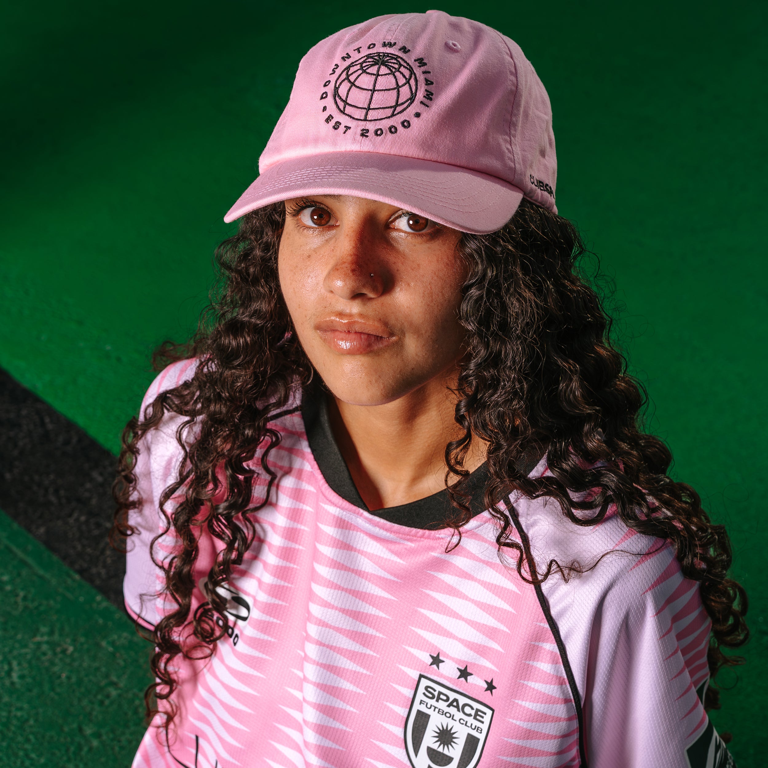 SPACE FC PINK HAT